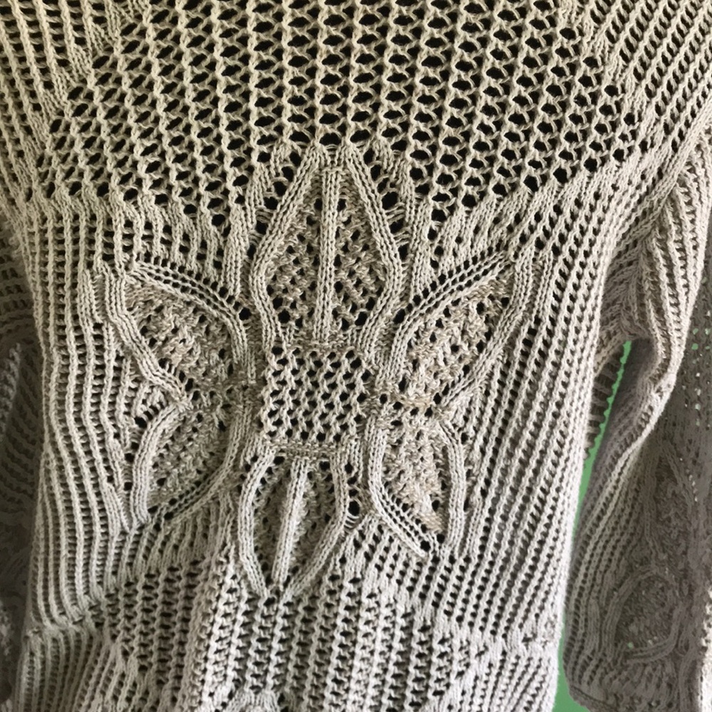 🟦🟦Jeanne Pierre Crocheted Shrug🟦🟦 - Picture 5 of 8
